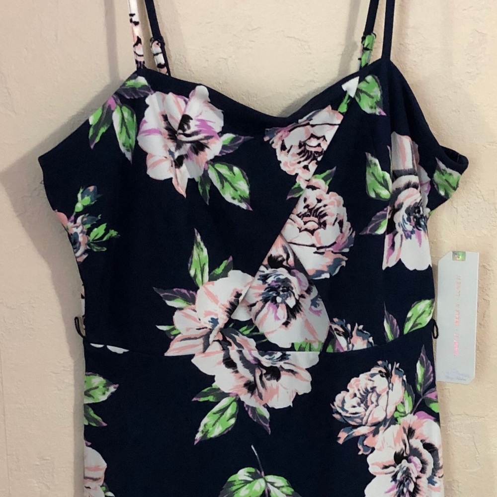 Navy blue dress